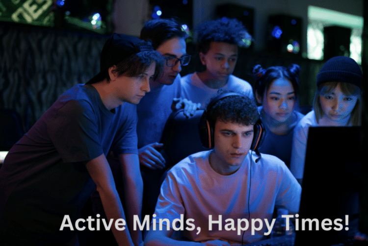 Active Minds, Happy Times: The Impact of Gaming in Groups